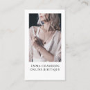 Search for womens clothing business cards Model
