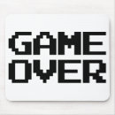 Search for game over mousepads Nerd