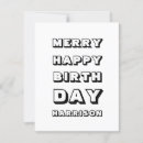 Search for merry christmas and birthday cards Modern