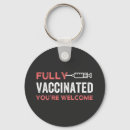 Search for vaccine key rings Funny
