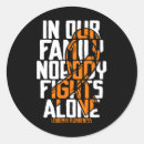 Search for blood cancer stickers Orange