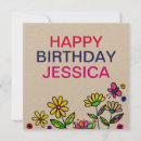 Search for flower birthday cards Butterfly