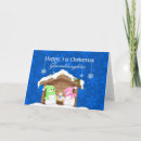 Search for granddaughter first christmas cards Snow