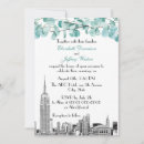 Search for city bridal shower invitations New york city