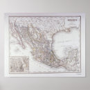 Search for vintage mexico map posters Usa