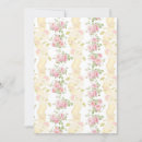 Search for tea wedding invitations Pink roses