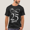 Search for 25th anniversary tshirts Party