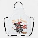 Search for funny cute aprons Alpaca