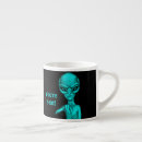 Search for green alien mugs Extraterrestrial