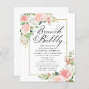 Search for low cost bridal shower invitations Botanical