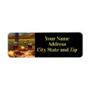 Search for candle return address labels Autumn