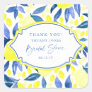 Search for yellow bridal shower stickers Lemons