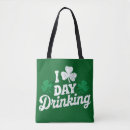 Search for irish drinking bags Shamrock