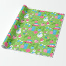 Search for snowmen wrapping paper Green
