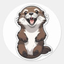 Search for otters stickers Cartoon
