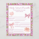 Search for baby shower word scramble Bow