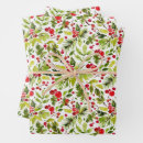 Search for berry wrapping paper Red and green