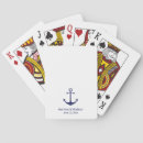Search for blue anchor playing cards Nautical