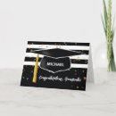Search for graduate name cards Gold