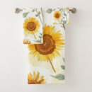 Search for sunflower bath sets Field