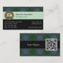 Search for hunting business cards Green