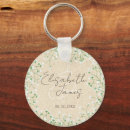 Search for floral rounded key rings Bridesmaid