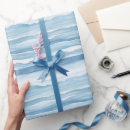 Search for white and blue wrapping paper Birthday
