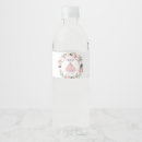 Search for rose gold water bottle labels Elegant