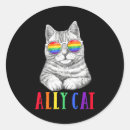 Search for ally pride flag stickers Cat