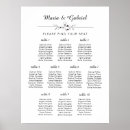 Search for black and white wedding seating charts Formal