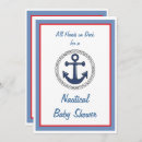 Search for anchor baby shower invitations Anchors aweigh