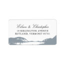 Search for mountain wedding return address labels Rustic