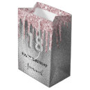 Search for silver glitter gift bags Elegant