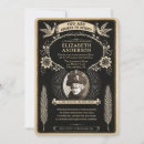 Search for vintage funeral invitations Gothic