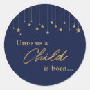 Search for a star is born stickers Nativity
