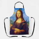 Search for mona lisa aprons La gioconda