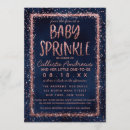 Search for navy blue gold baby shower invitations Typography