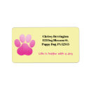 Search for hot dog return address labels Pets
