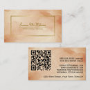 Search for rust business cards Qr code