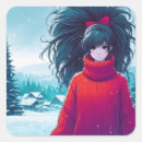 Search for anime girl stickers Winter