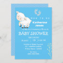 Search for lamb baby boy shower invitations Sheep