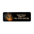 Search for lion return address labels Wildlife