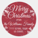Search for elegant snowflake seals envelope seals Red