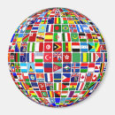 Search for globe magnets Flags