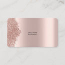 Search for glitter business cards Pink