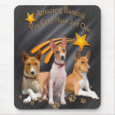 Search for basenji mousepads Dog