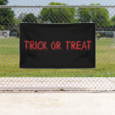 Search for trick or treat banners Typography