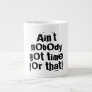 Search for nobody mugs Typography