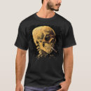 Search for van gogh skull tshirts Scary