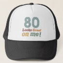 Search for 80th birthday hats Eighty